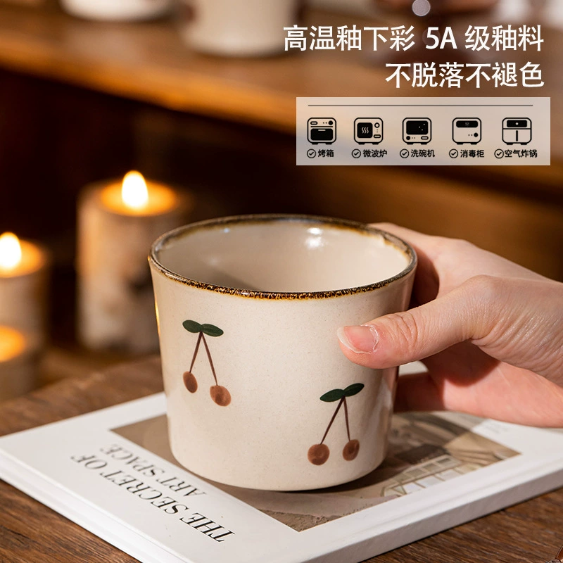 핸드페인팅 도자기 머그 tableware view 2
