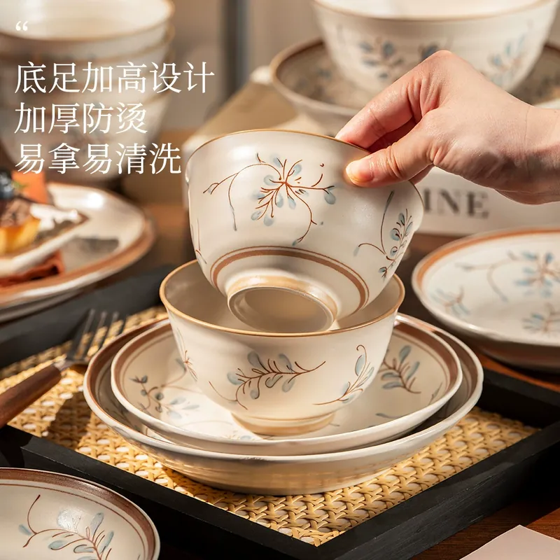 Porcelain Dinnerware Set tableware view 3
