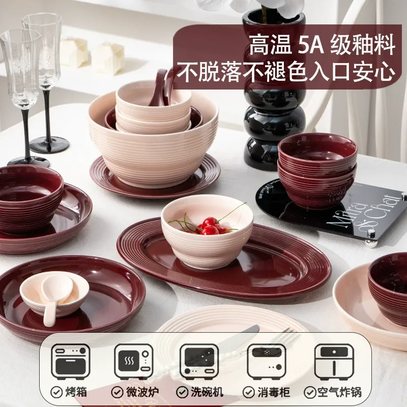 Porcelain Dinnerware Set tableware view 2