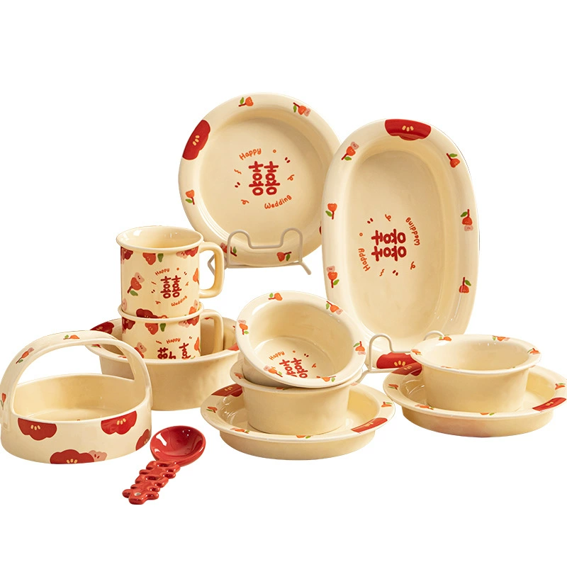 Porcelain Dinnerware Set tableware view 5