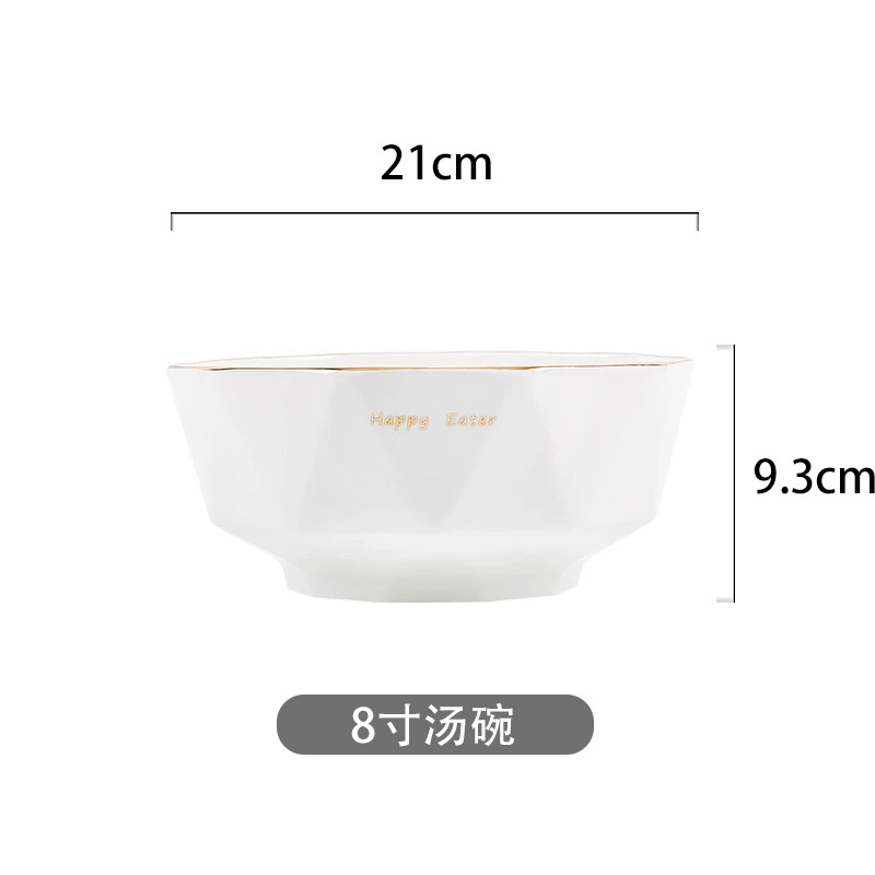 골드 트림 도자기 식기 세트 tableware view 10