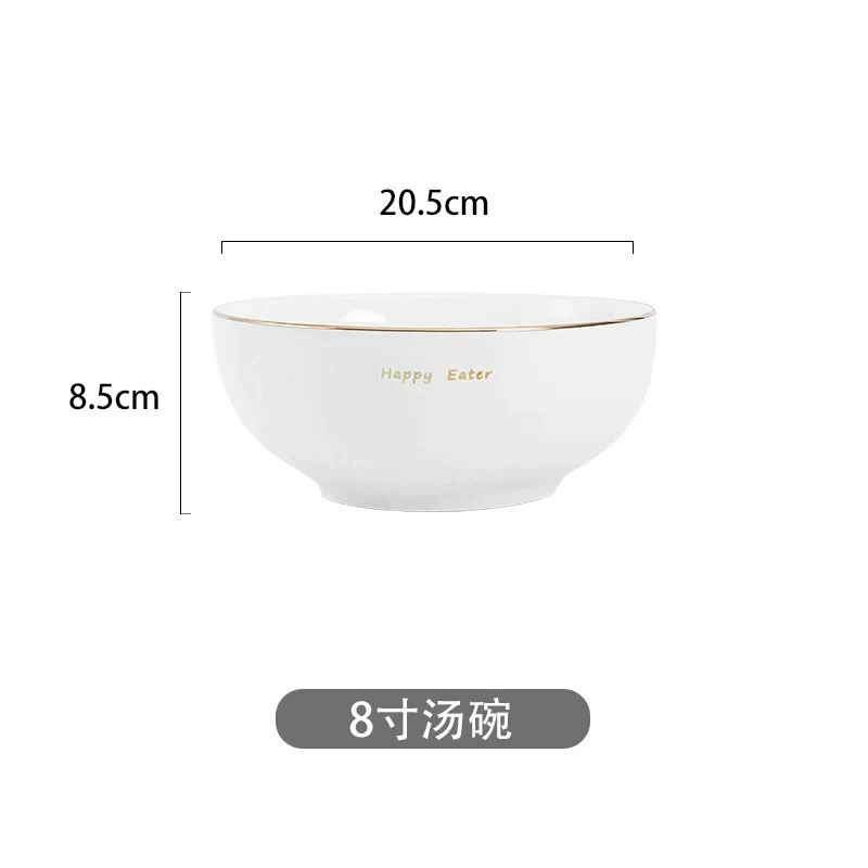 Porcelain Dinnerware Set with Chopsticks tableware view 10