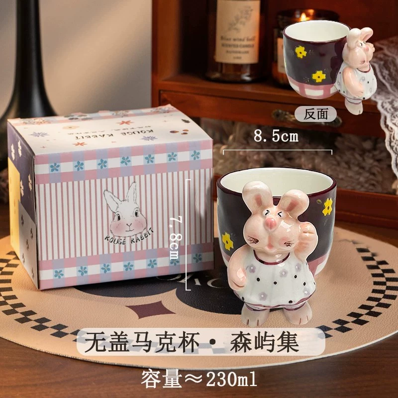 Кружка из фарфора с ручной росписью tableware view 9
