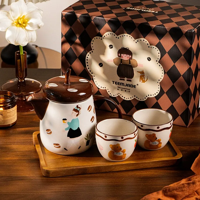 Porcelain Water Set with Tray