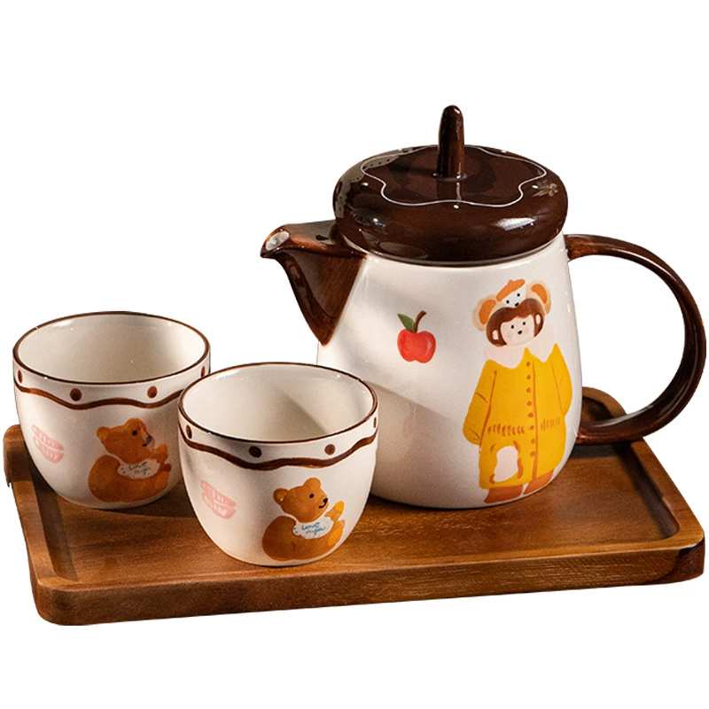 トレー付き磁器製水差しセット tableware view 5