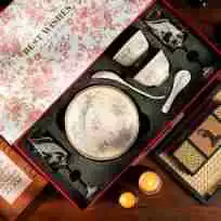 Porcelain Dinnerware Set Gift Box tableware view 2
