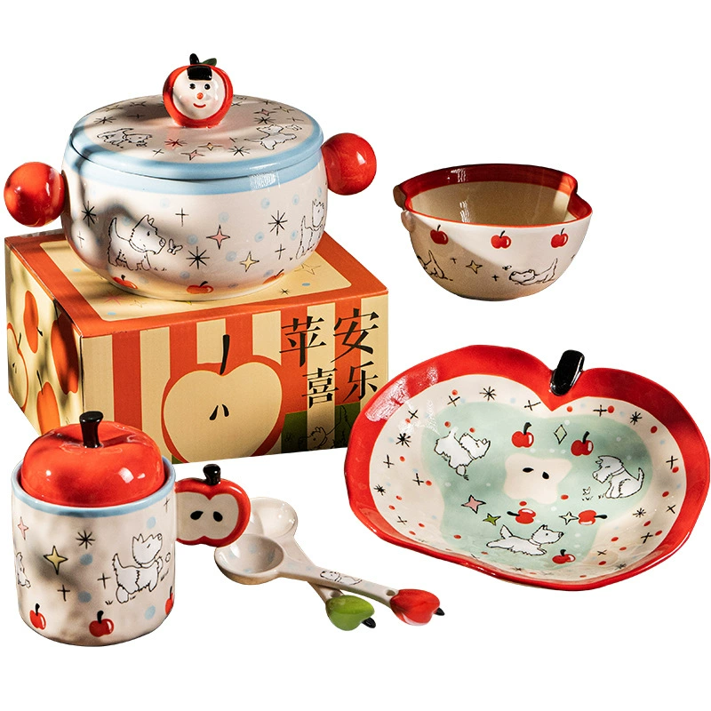 手描き磁器ディナーウェアセット tableware view 5