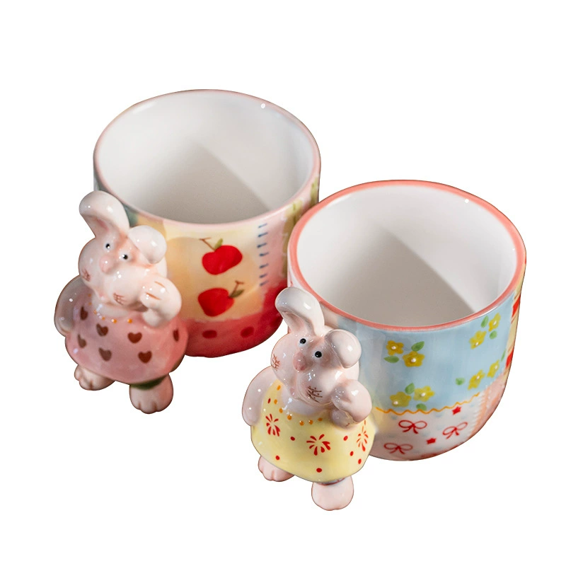 Mug en porcelaine peint à la main tableware view 5
