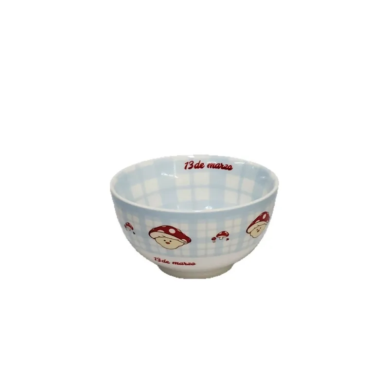 버섯 디자인 도자기 식기 세트 tableware view 5