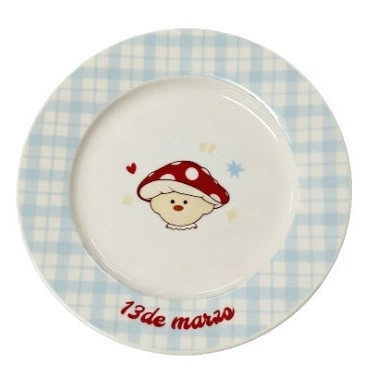 버섯 디자인 도자기 식기 세트 tableware view 9