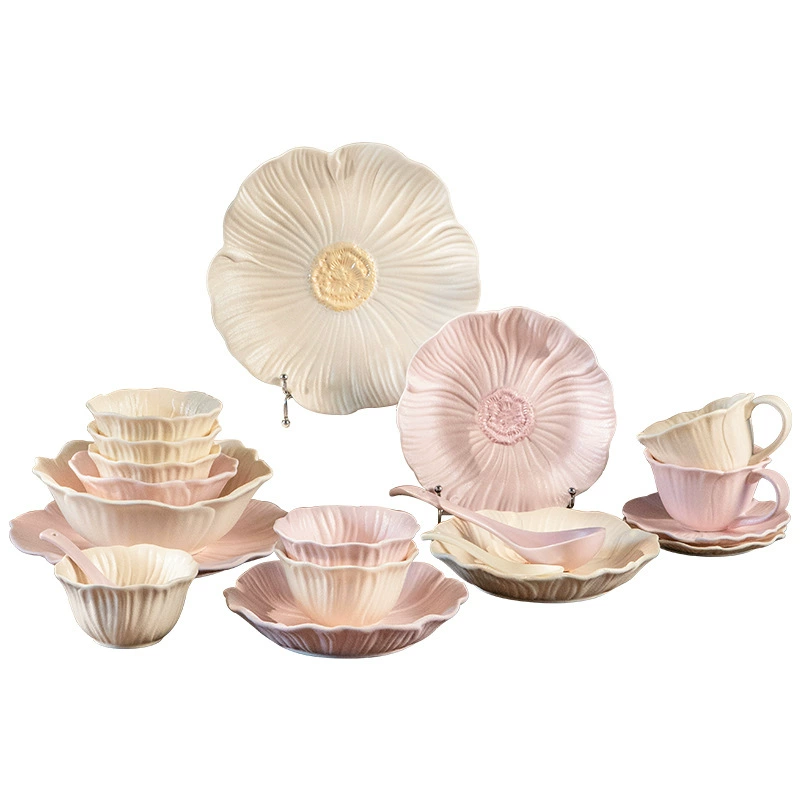Stoneware Dinnerware Set tableware view 5