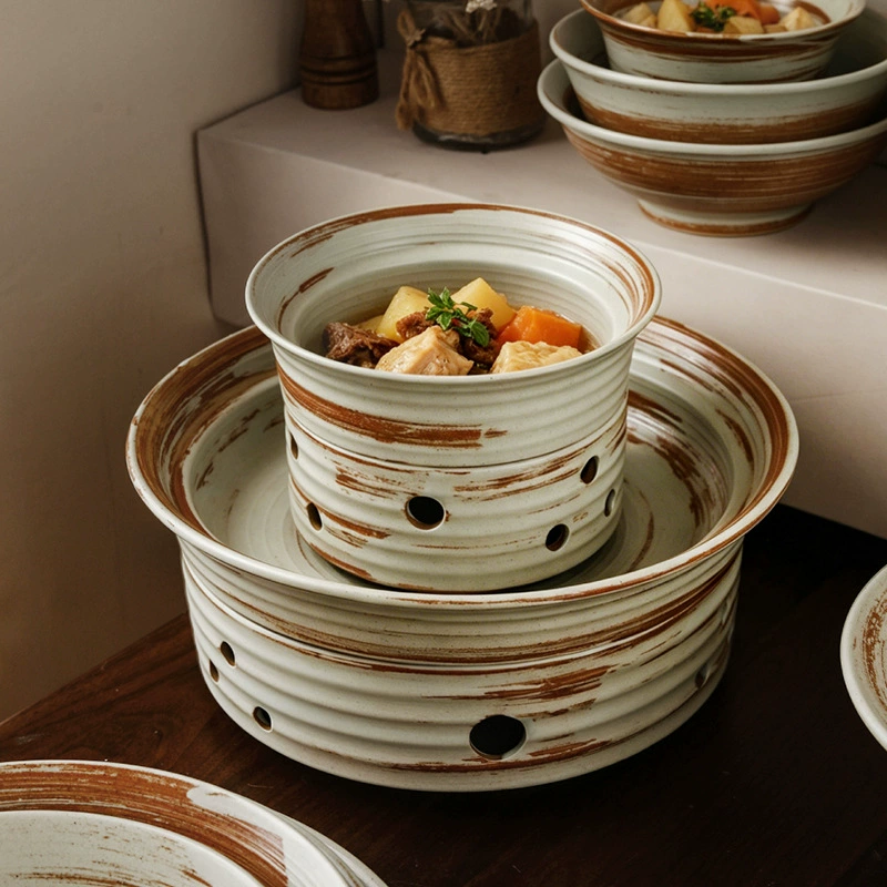 빈티지 도자기 식기 세트 tableware view 2