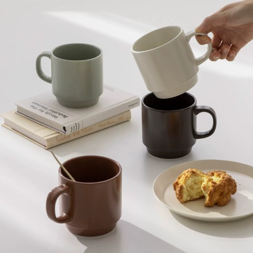 Stackable Ceramic Mug