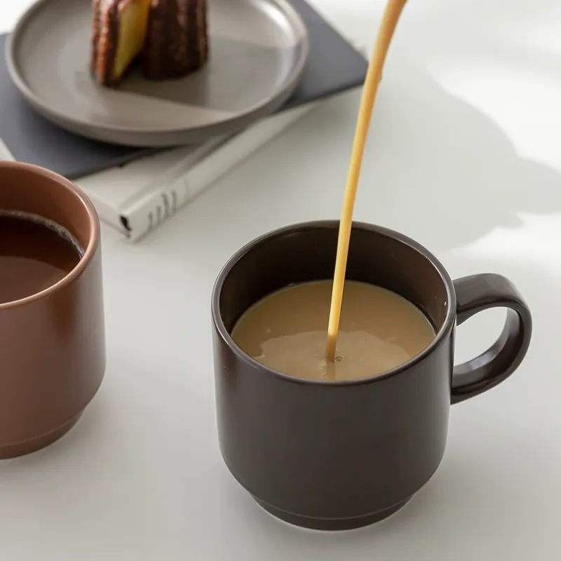Stackable Ceramic Mug tableware view 3