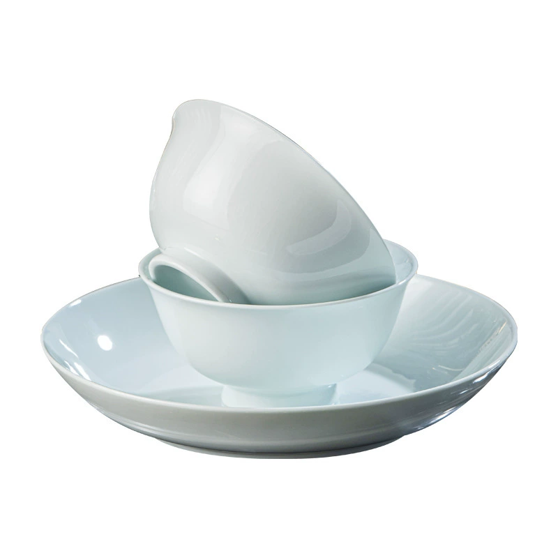Celadon Ceramic Plate and Fish Dish tableware view 5