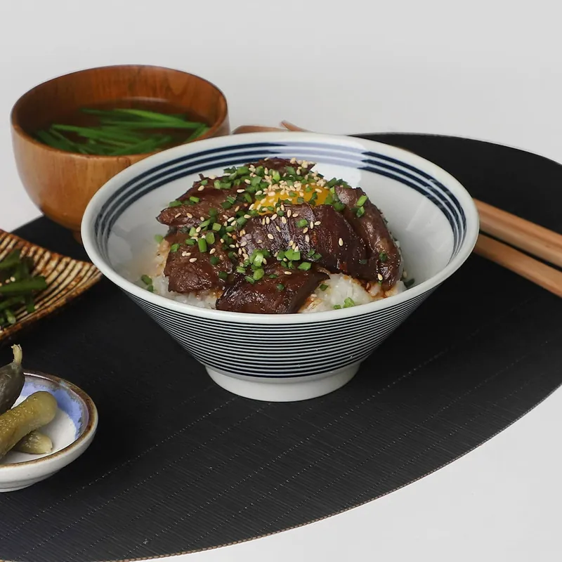 Japanese Ceramic Noodle Bowl
