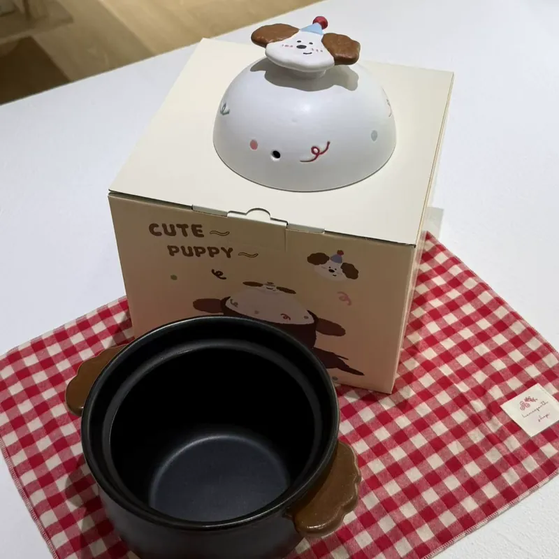 도자기 캐서롤 볼 tableware view 3