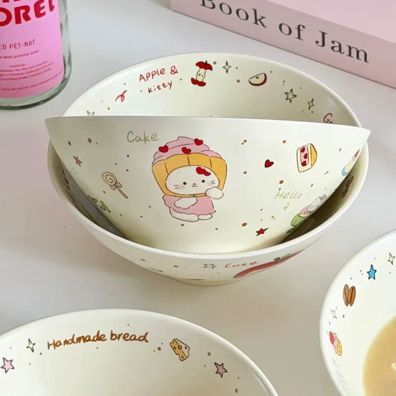 Porcelain Rice Bowl tableware view 2