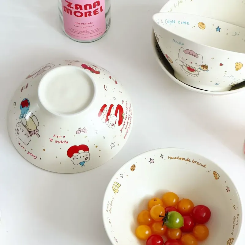 Porcelain Rice Bowl tableware view 4