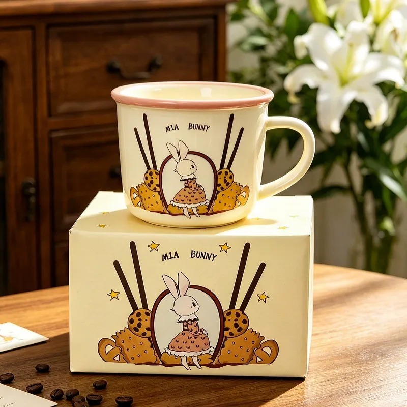 Ceramic Rabbit Mug tableware view 2