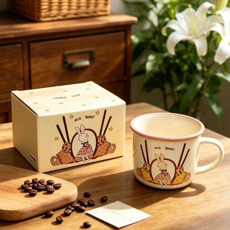 Ceramic Rabbit Mug tableware view 3