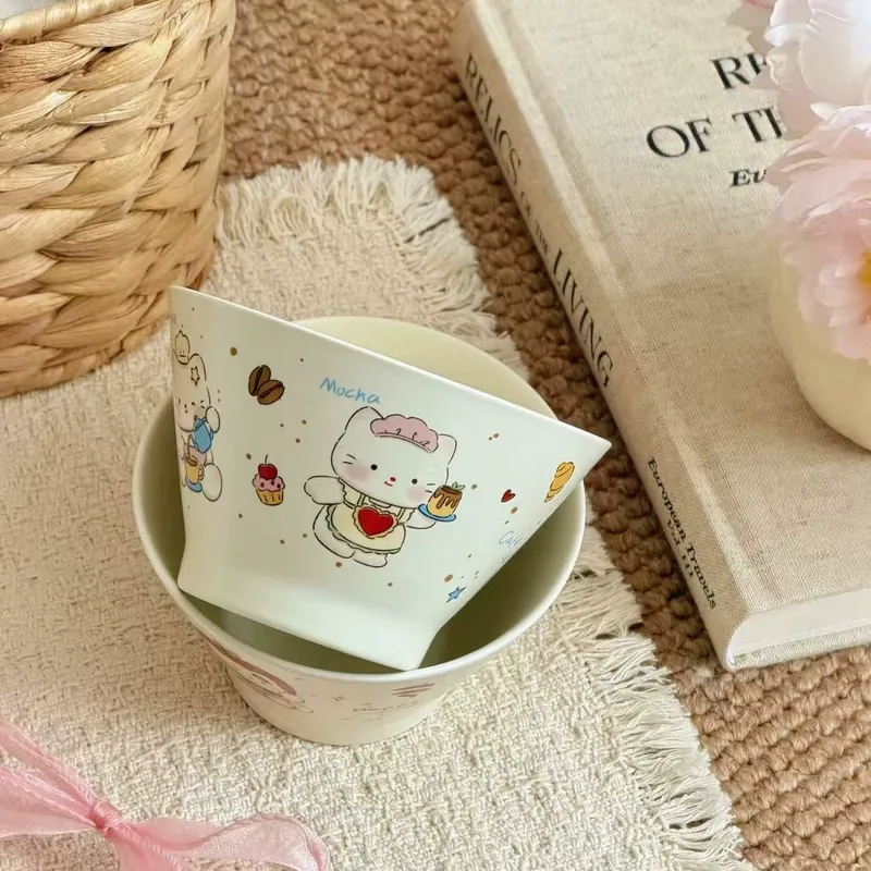 Porcelain Rice Bowl tableware view 3