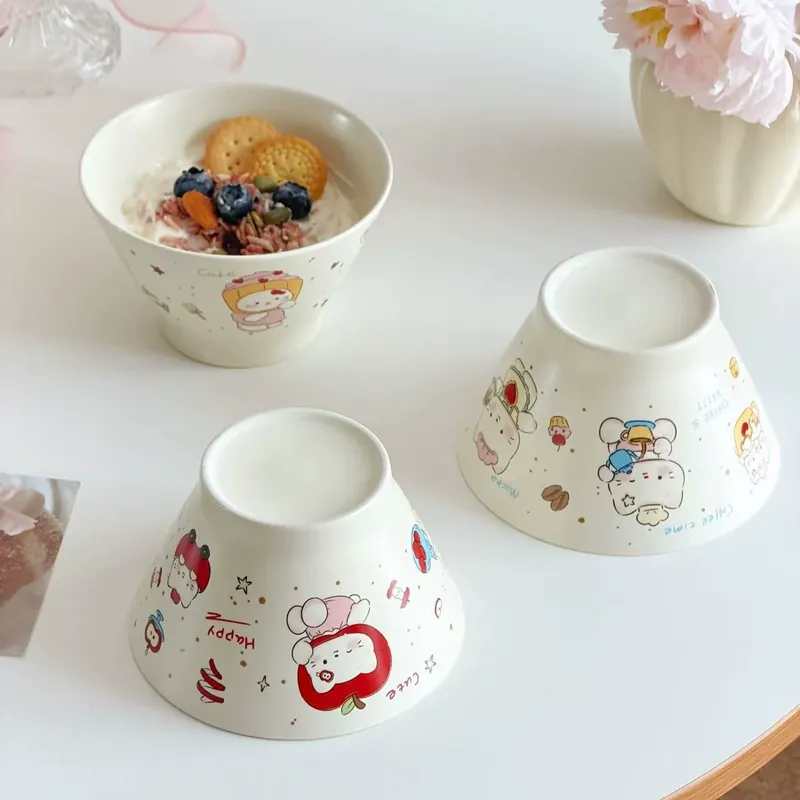 Porcelain Rice Bowl tableware view 4