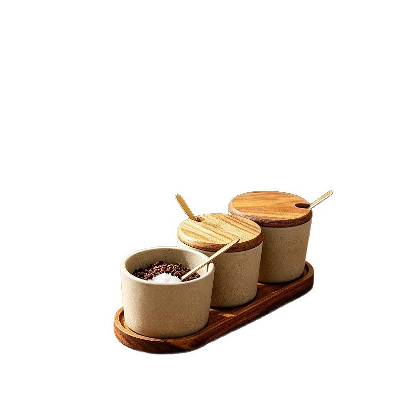 Stoneware Salt and Pepper Shaker Set tableware view 5
