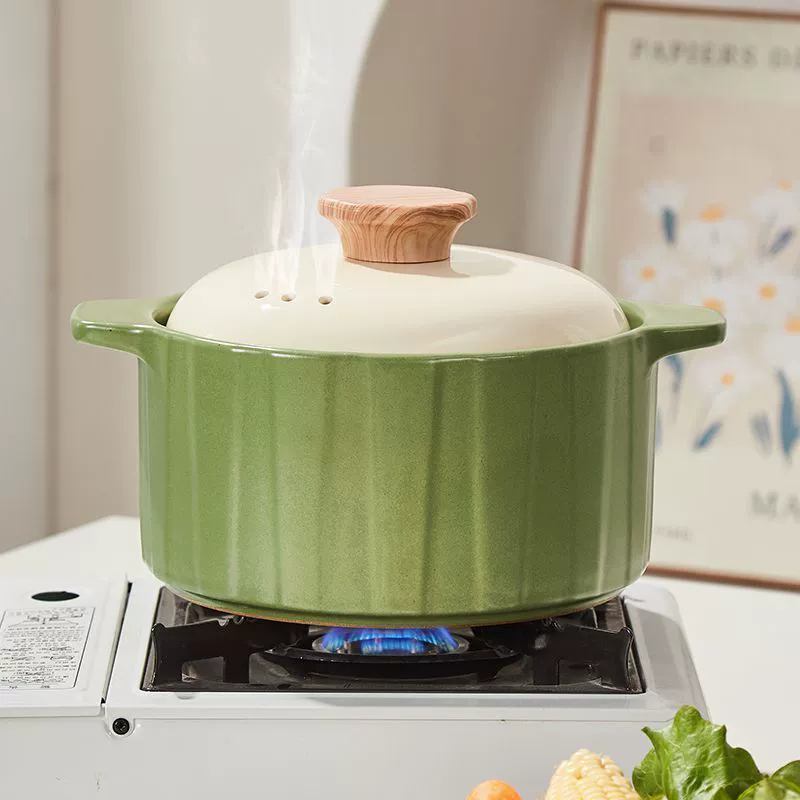 Ceramic Casserole Pot tableware view 3