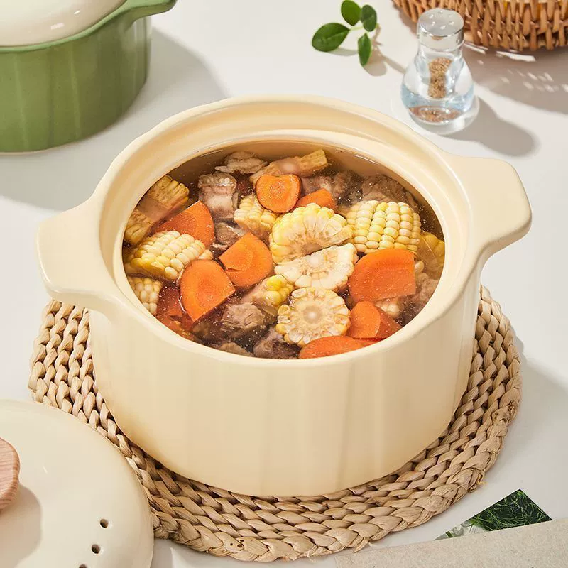 Ceramic Casserole Pot tableware view 4