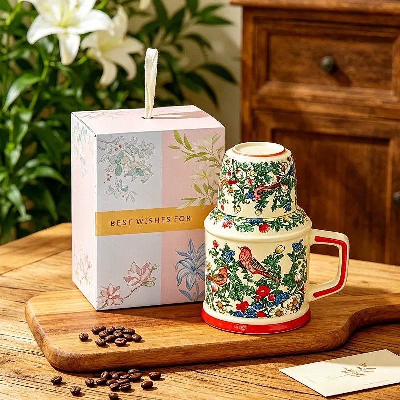 Pichet en céramique avec tasses tableware view 7