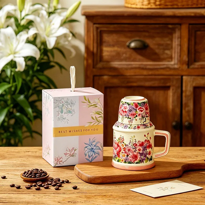 Pichet en céramique avec tasses tableware view 9