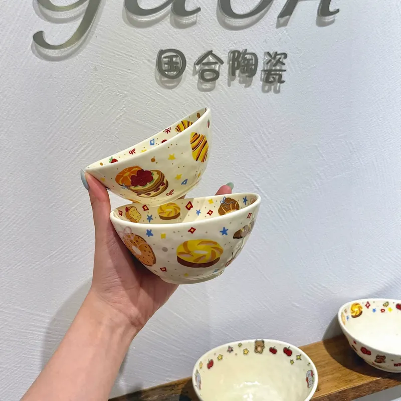 Porcelain Rice Bowl tableware view 5