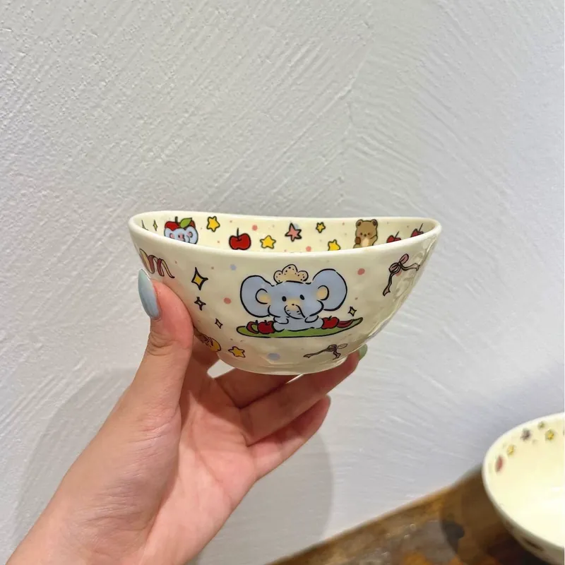 Porcelain Rice Bowl tableware view 6
