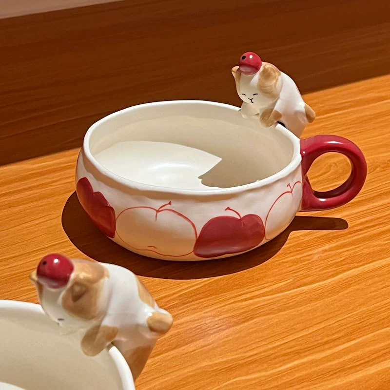 Bol en céramique anse chat tableware view 2