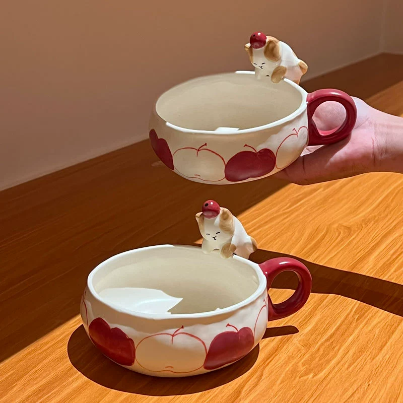 Bol en céramique anse chat tableware view 4