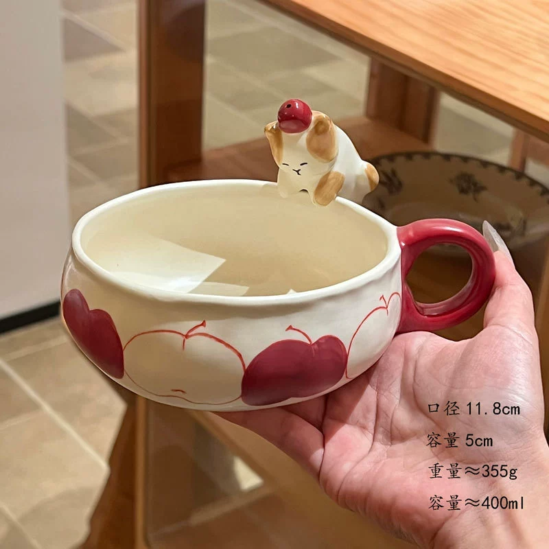 Bol en céramique anse chat tableware view 6