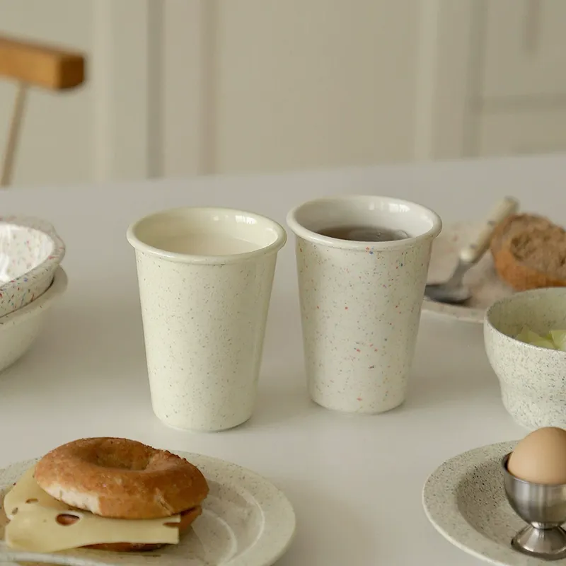 Speckled Ceramic Tumbler tableware view 2