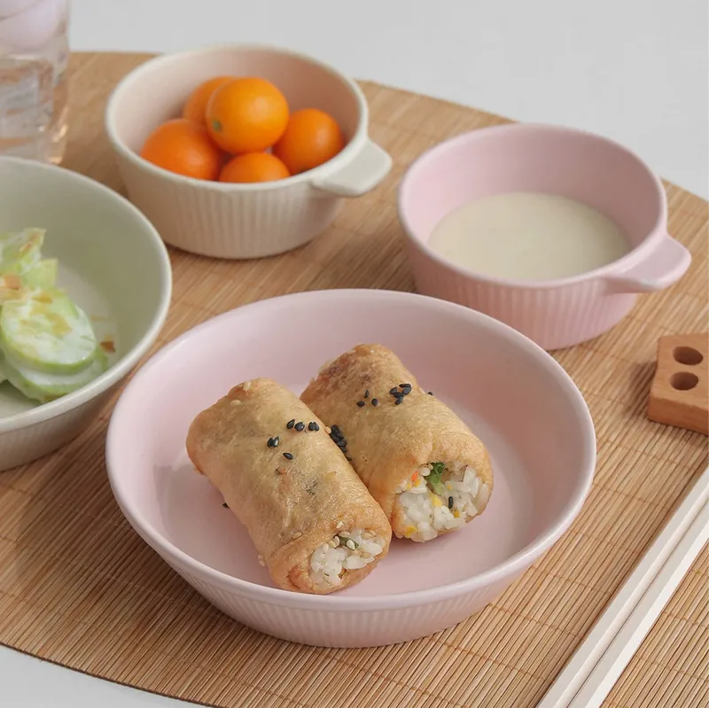 وعاء خبز خزفي مضلع ماكارون tableware view 2