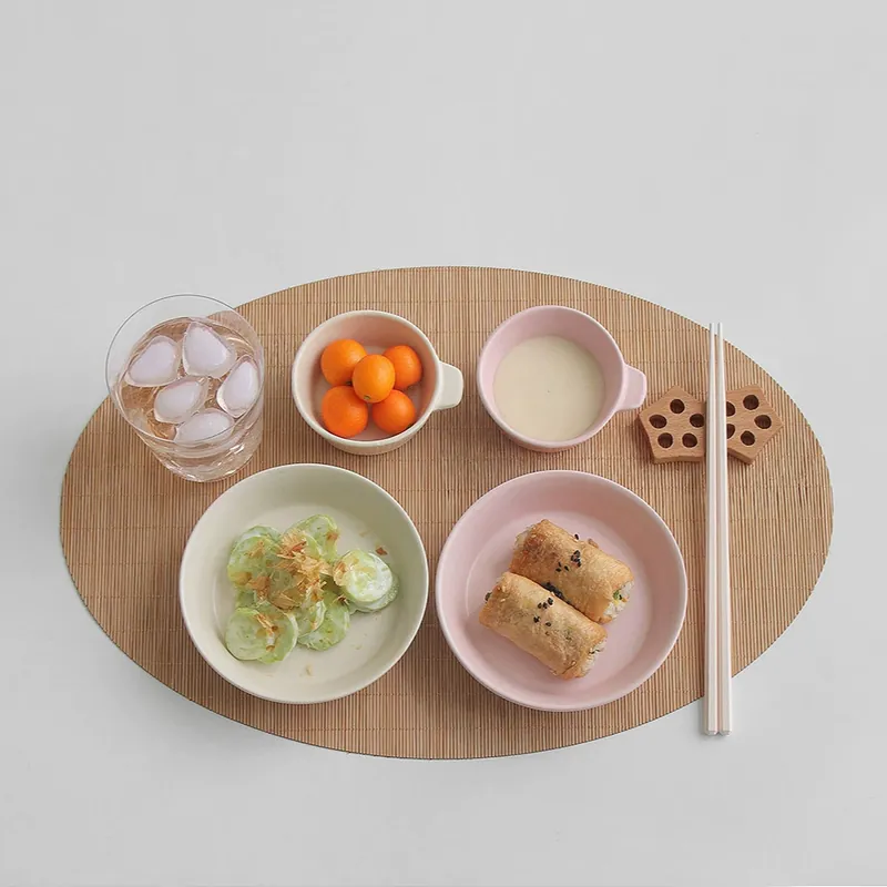 وعاء خبز خزفي مضلع ماكارون tableware view 3