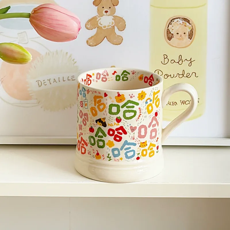 Tasse chat porte-bonheur tableware view 5