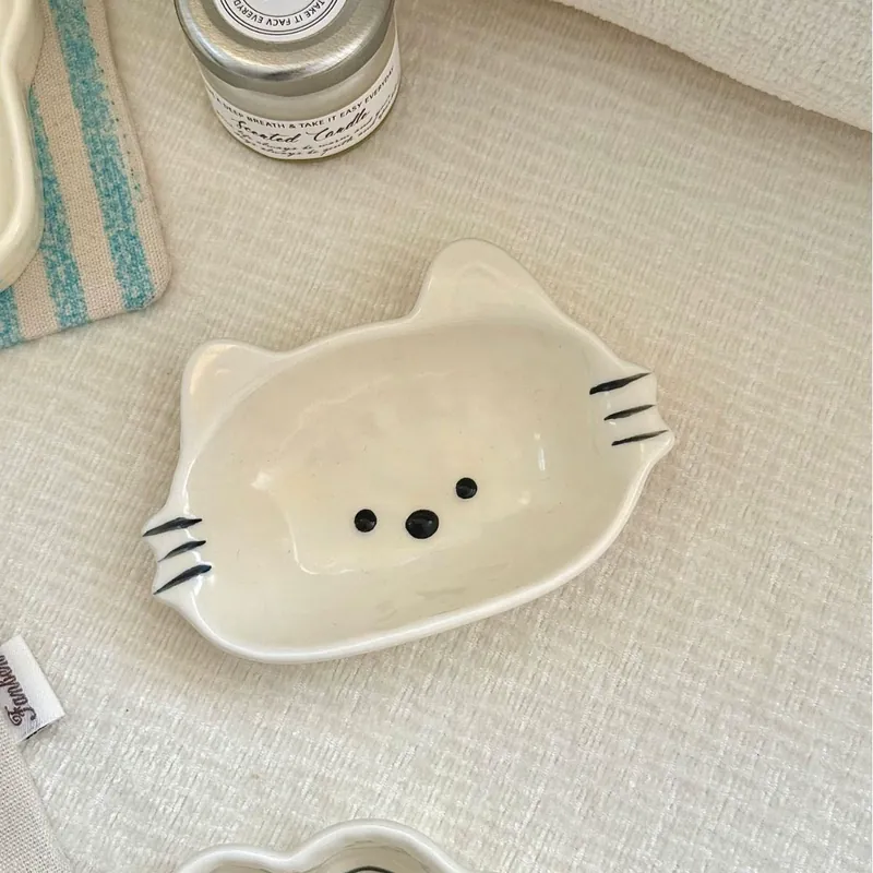 핸드페인팅 동물 딥 접시 tableware view 6