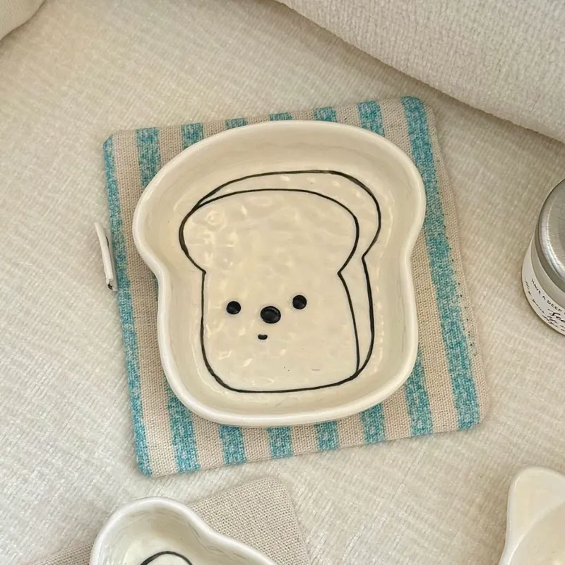 핸드페인팅 동물 딥 접시 tableware view 9
