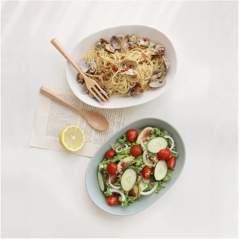 Large Capacity Ceramic Serving Plate