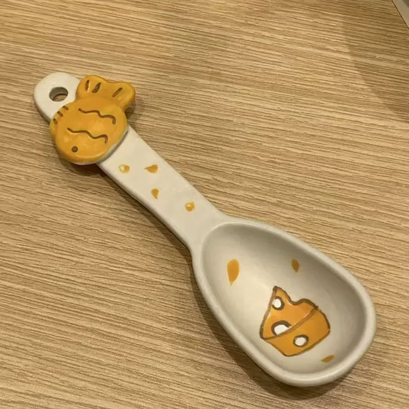 Hand-Painted Animal Dessert Spoon tableware view 6