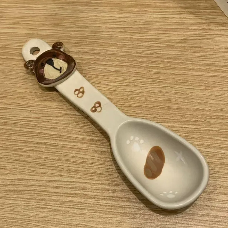 Hand-Painted Animal Dessert Spoon tableware view 7