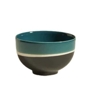 Color Block Ceramic Mug and Bowl Set tableware view 5