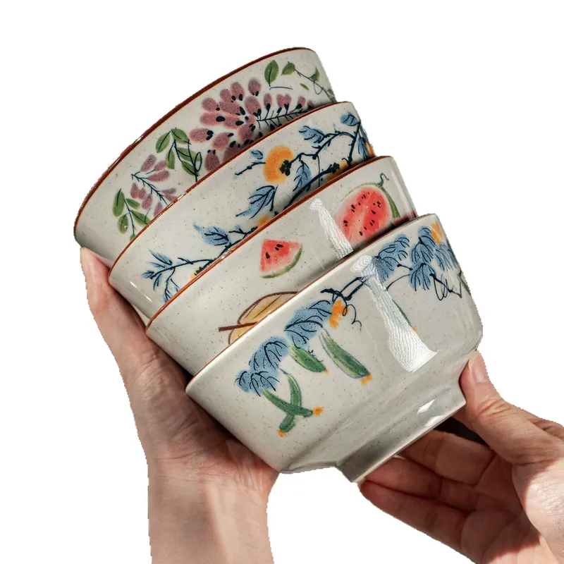 طقم أطباق بورسلين مع أطباق أرز tableware view 5