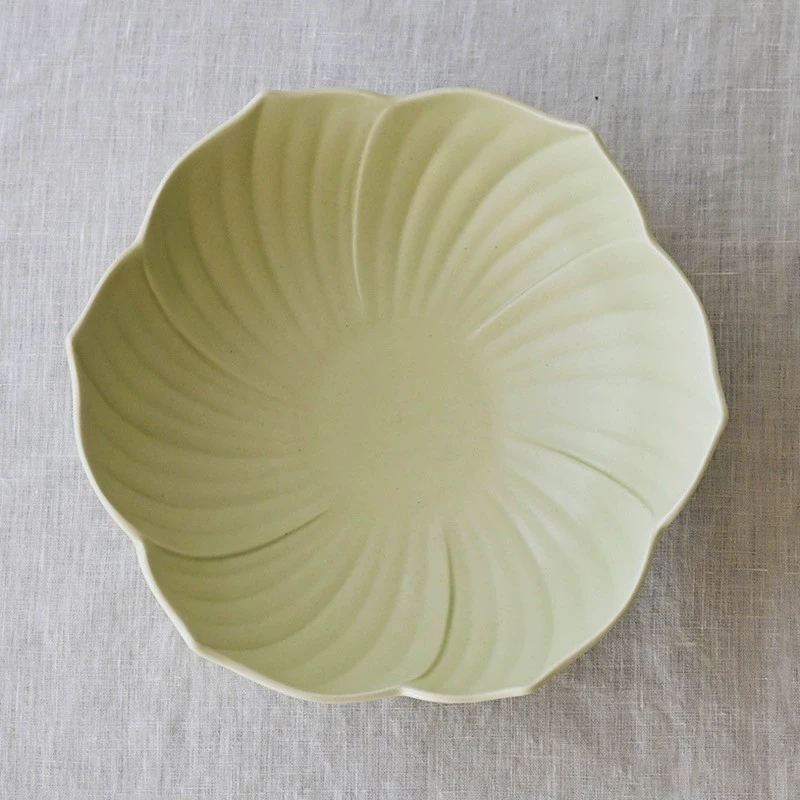 플로럴 도자기 볼 tableware view 8