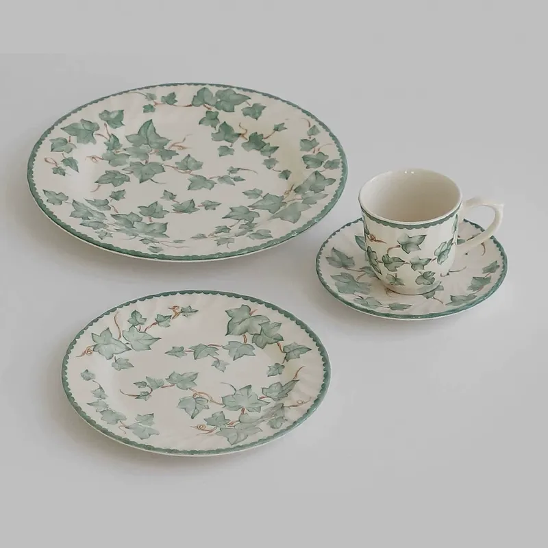 Vine Pattern Ceramic Dinnerware Set